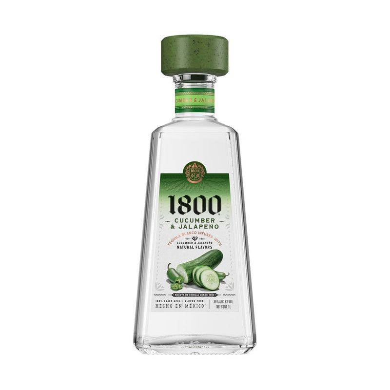 1800 Cucumber & Jalapeño Tequila 1L - ForTequilaLovers.com