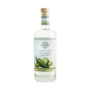 21 Seeds Cucumber Jalapeno Infused Blanco Tequila - ForTequilaLovers.com