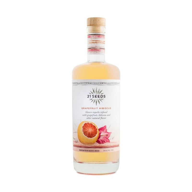 21 Seeds Grapefruit Hibiscus Infused Blanco Tequila