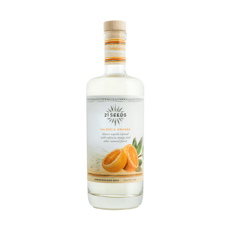 21 Seeds Valencia Orange Infused Blanco Tequila - ForTequilaLovers.com