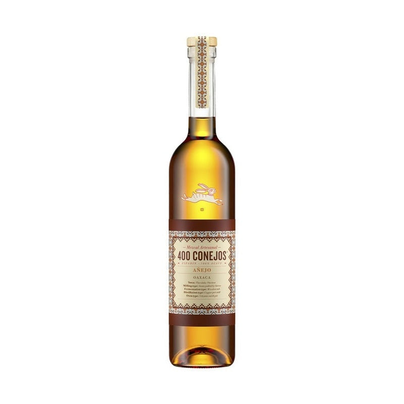 400 Conejos Añejo Mezcal 750ml - ForTequilaLovers.com