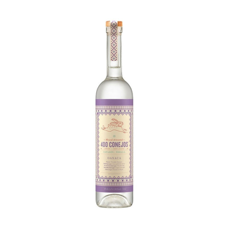 400 Conejos Espadin-Tobala Mezcal Joven - ForTequilaLovers.com