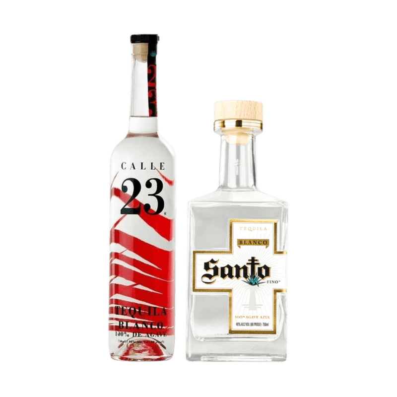 Additive Free Blanco Tequila Roller Mill Duo: Calle 23 + Santo Fino - ForTequilaLovers.com