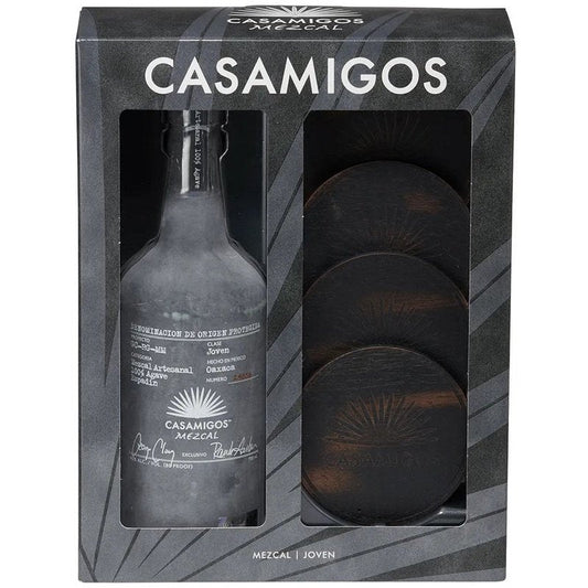 Casamigos Joven Mezcal Artesanal w/Coasters Gift Set - LoveScotch.com