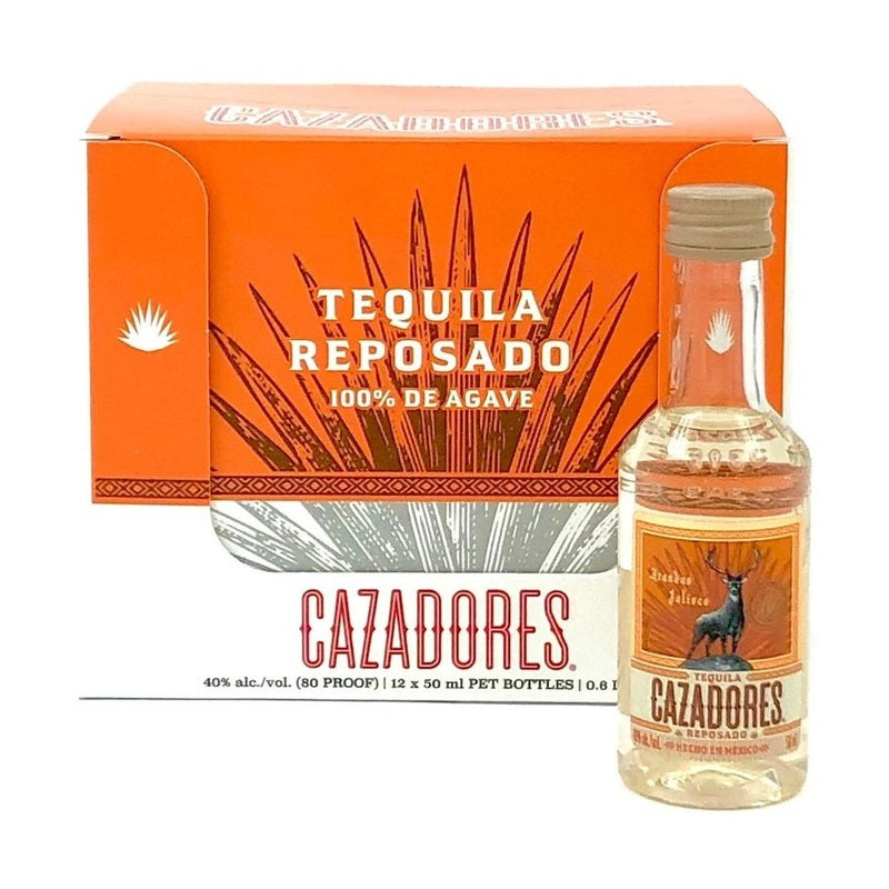 Cazadores Reposado Tequila 12-Pack 50ml - ForTequilaLovers.com