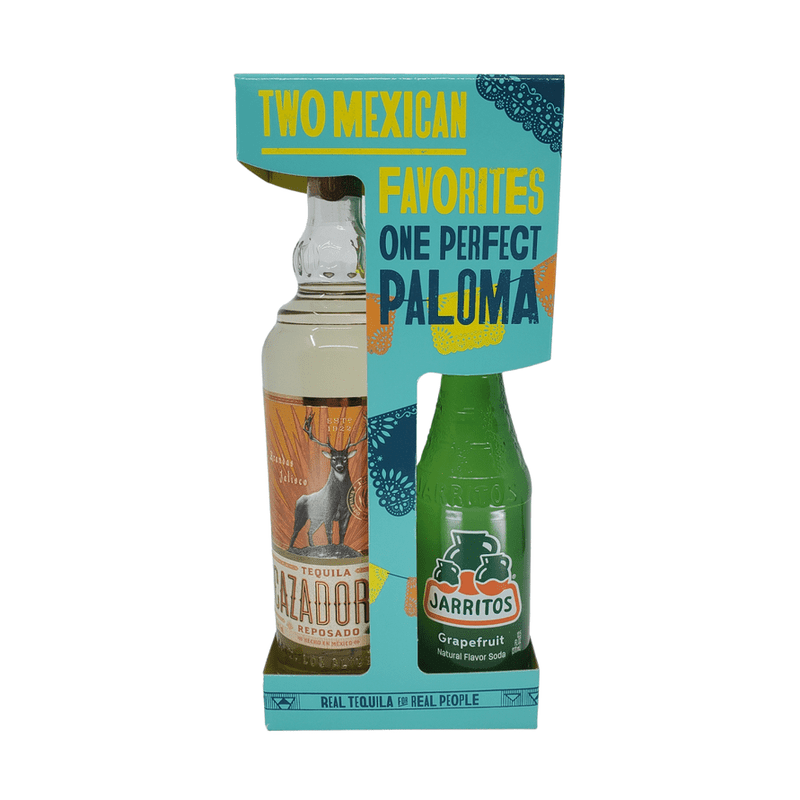 Cazadores Reposado Tequila + Jarritos Grapefruit Set Pack - ForTequilaLovers.com