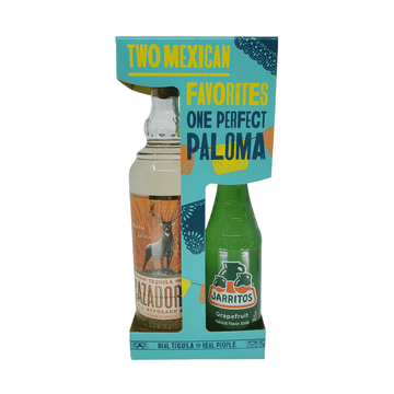 Cazadores Reposado Tequila + Jarritos Grapefruit Set Pack - ForTequilaLovers.com