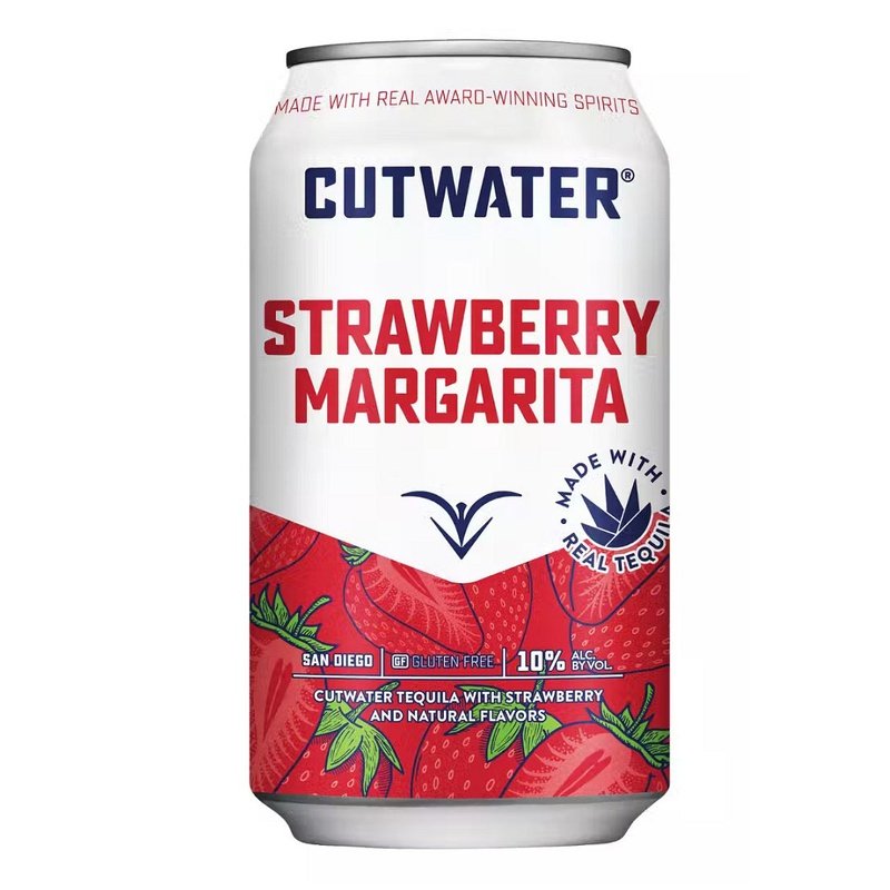 Cutwater Strawberry Margarita 4-Pack Cocktail - ForTequilaLovers.com