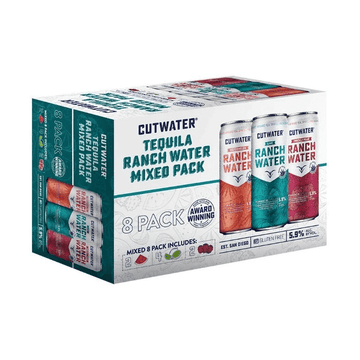 Cutwater 'Tequila Ranch Water' Mixed 8-pack - ForTequilaLovers.com