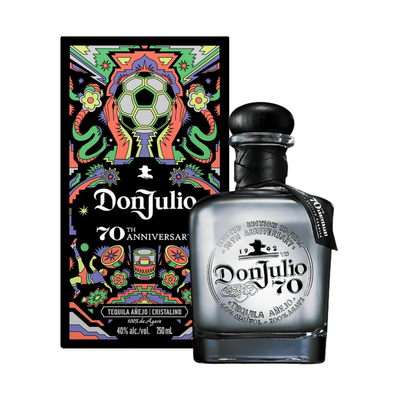 Don Julio Anejo Claro 70th Anniversary Futbol Tequila Limited Edition - ForTequilaLovers.com
