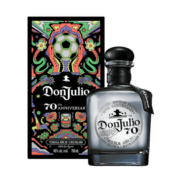 Don Julio Anejo Claro 70th Anniversary Futbol Tequila Limited Edition - ForTequilaLovers.com