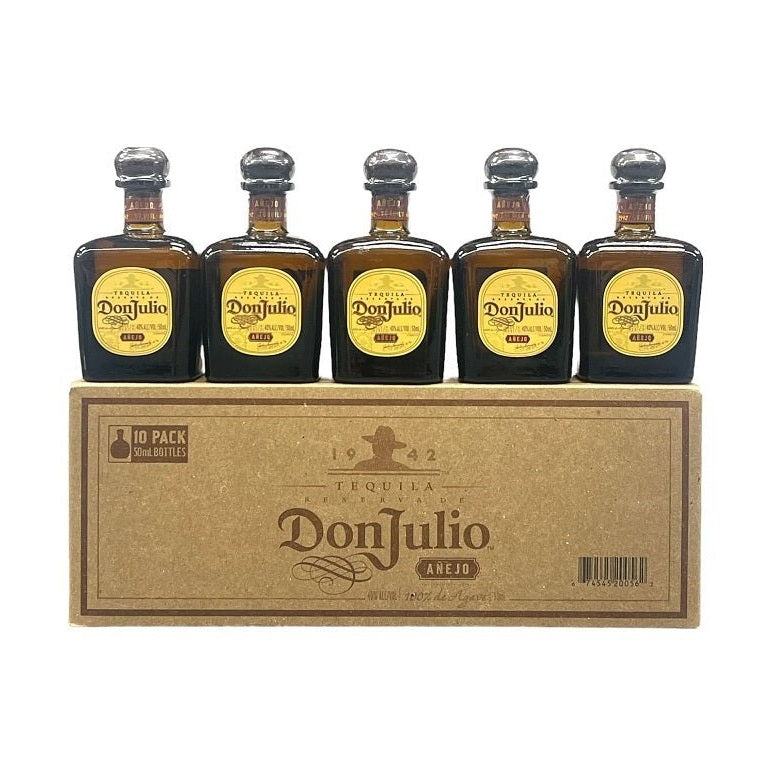 Don Julio Añejo Tequila 10-Pack 50ml - ForTequilaLovers.com