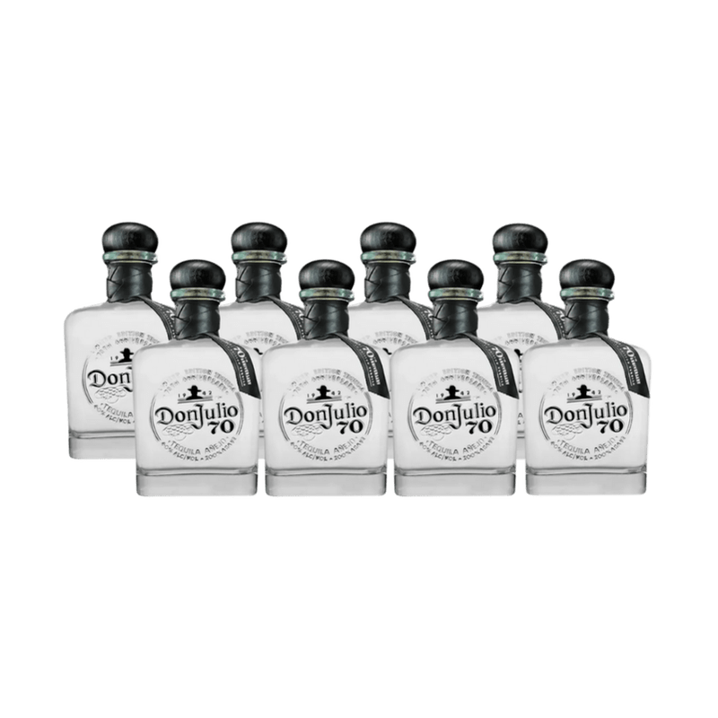 Don Julio Tequila 70th Anniversary 50ml 10-Pack Edition - ForTequilaLovers.com