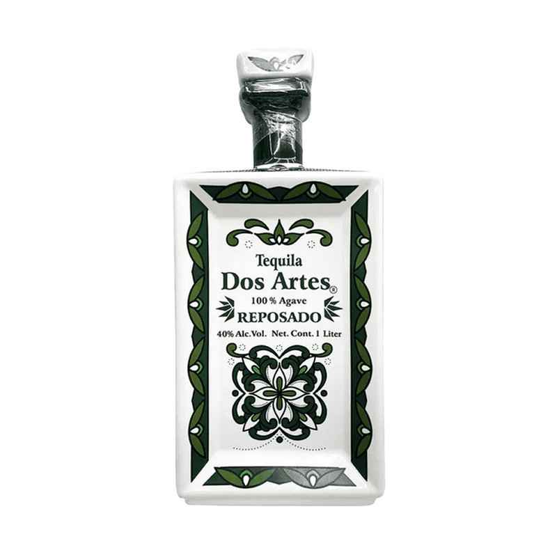 Dos Artes Reposado Green Bottle Tequila Liter - ForTequilaLovers.com