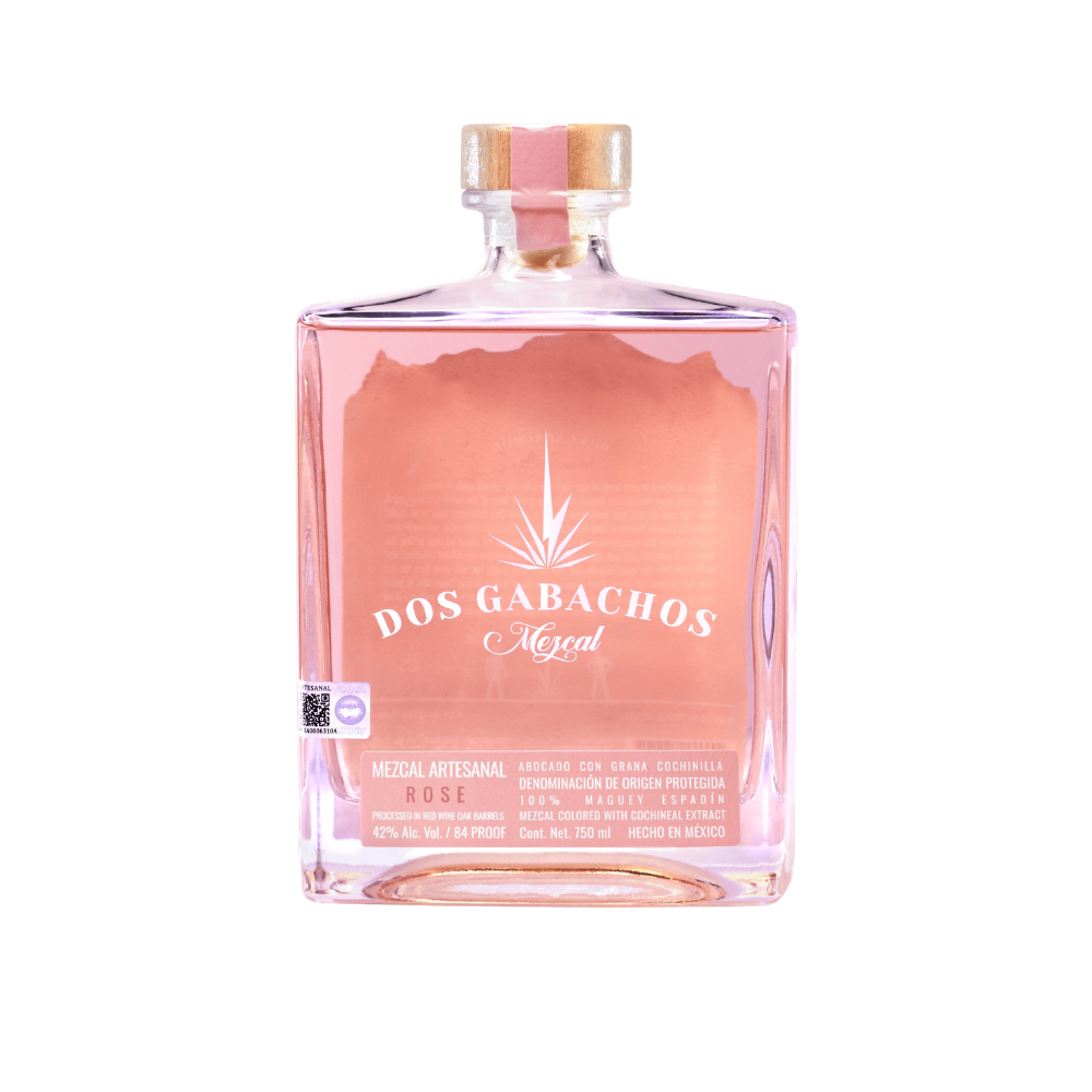 Dos Gabachos Rose - Red Wine Barrel Aged Mezcal - LoveScotch.com