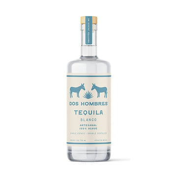 Dos Hombres Tequila Blanco 80 product bottle