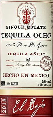 Tequila Ocho El Bajio Extra Anejo Tequila (750mL)