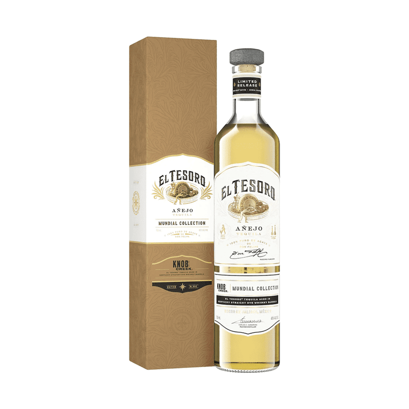 El Tesoro 'Mundial Collection - Knob Creek' Anejo Tequila - ForTequilaLovers.com