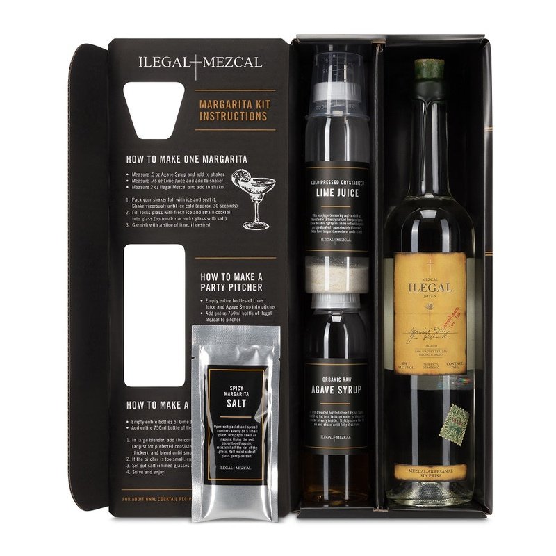 Ilegal Joven Mezcal Margarita Cocktail Kit - ForTequilaLovers.com