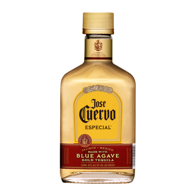 Jose Cuervo Especial Gold Tequila 100mL bottle