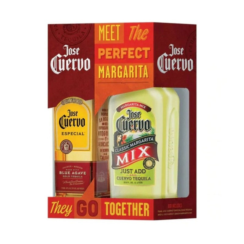 Jose Cuervo Especial Gold Tequila & Classic Margarita Mix Pack - ForTequilaLovers.com