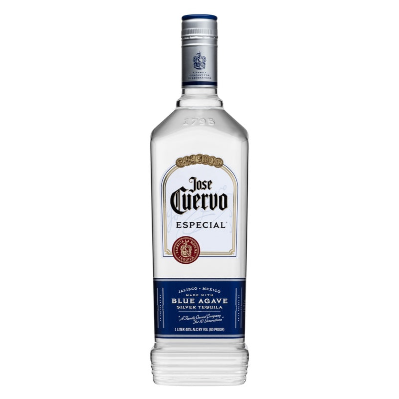 Jose Cuervo Especial Silver Tequila 1L bottle