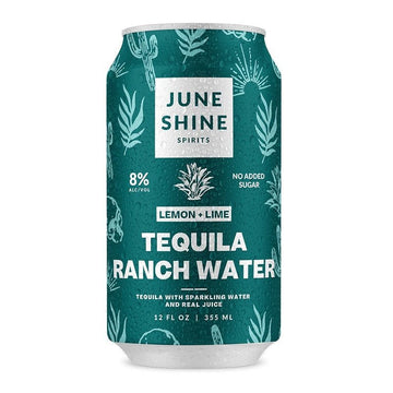 JuneShine Tequila Ranch Water 4-Pack Cocktail - ForTequilaLovers.com
