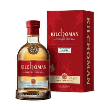 Kilchoman Impex Cask Evolution 01/2021 7 Year Old Mezcal Finish Single Cask Islay Single Malt Scotch Whisky - ForTequilaLovers.com