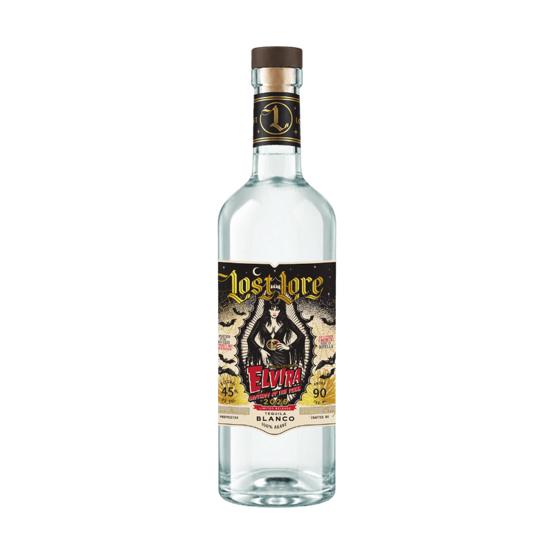 Lost Lore x Elvira Special Edition Blanco Tequila 2026 Limited Release - ForTequilaLovers.com