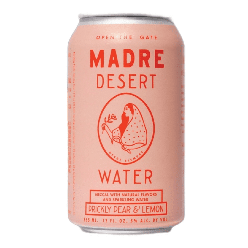 Madre Prickly Pear & Lemon Desert Water 4-Pack - ForTequilaLovers.com