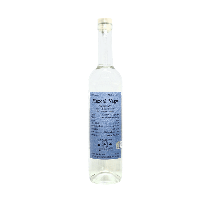 Mezcal Vago Tepeztate Emigdio Jarquín 750ml - ForTequilaLovers.com