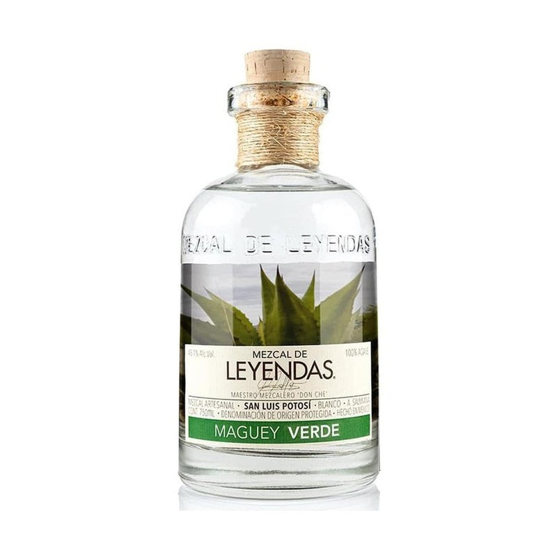 Mezcal de Leyendas Maguey Verde San Luis Potosí Artisanal Mezcal - ForTequilaLovers.com