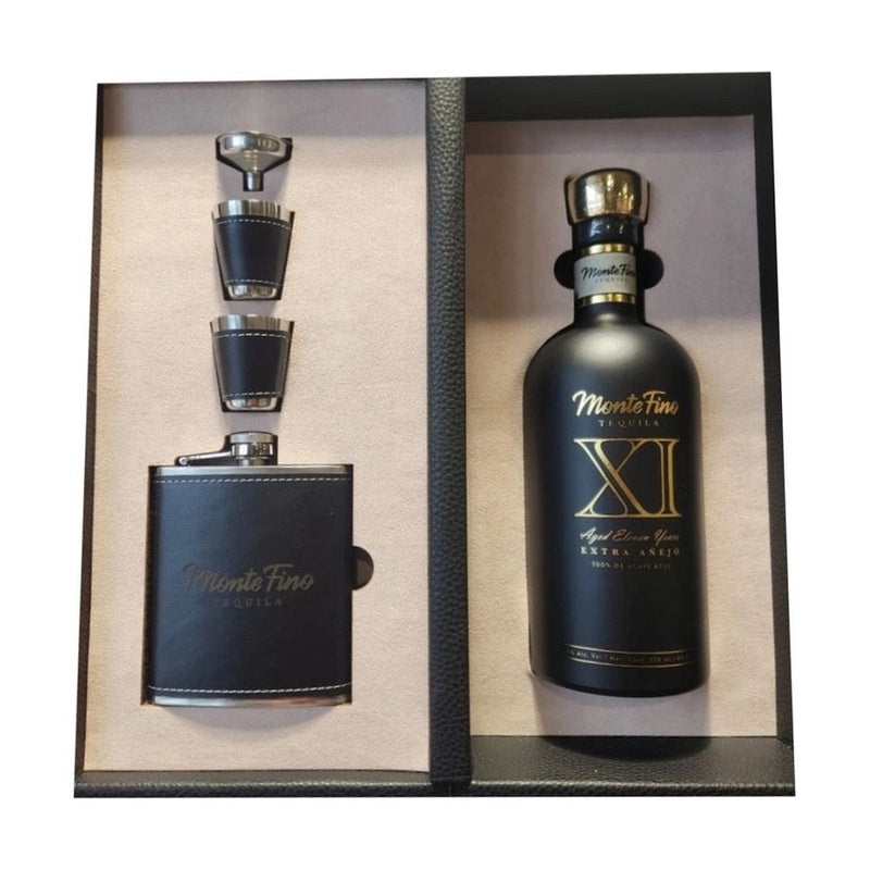 Monte Fino XI Year Aged Extra Anejo Tequila Gift Set - ForTequilaLovers.com
