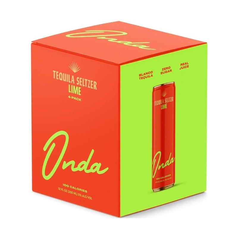 ONDA Tequila Seltzer 'Lime' 4-Pack - ForTequilaLovers.com