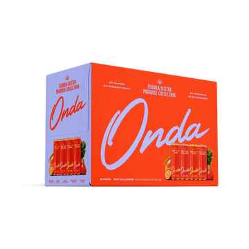 ONDA Tequila Seltzer 'Paradise Collection' 8-Pack - ForTequilaLovers.com