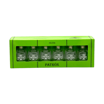 Patrón Silver Tequila 6-Pack 50ml - ForTequilaLovers.com