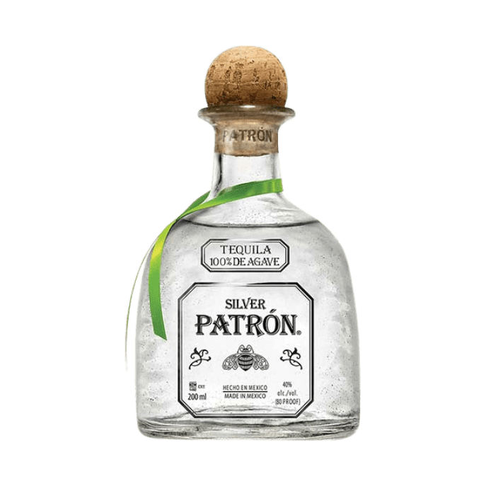 Premium Silver Tequila - Patrón Silver 200ml - ForTequilaLovers.com