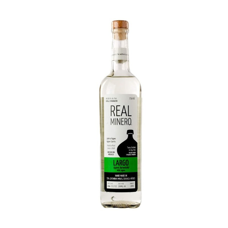 Real Minero Largo 'Agave Karwinskii Still Strength' Wild Agave Mezcal - ForTequilaLovers.com