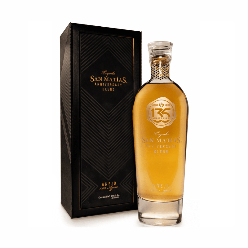 San Matías 135 Anniversary Blend Anejo Tequila - ForTequilaLovers.com