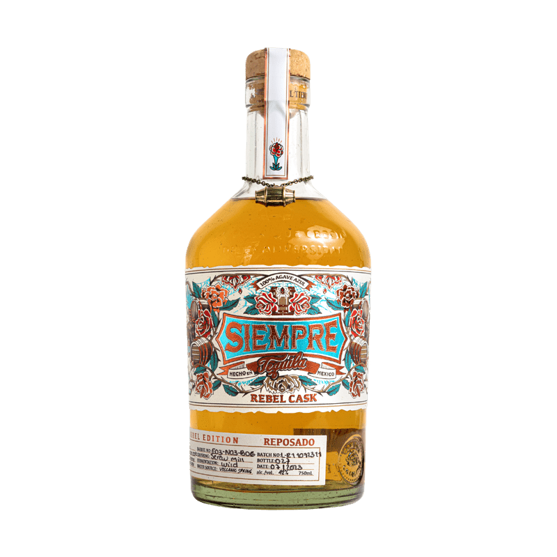 Siempre Tequila Rebel Cask Reposado - ForTequilaLovers.com