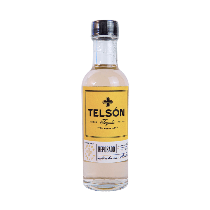 Telsón Reposado Tequila 50ml Pack of 12 - ForTequilaLovers.com