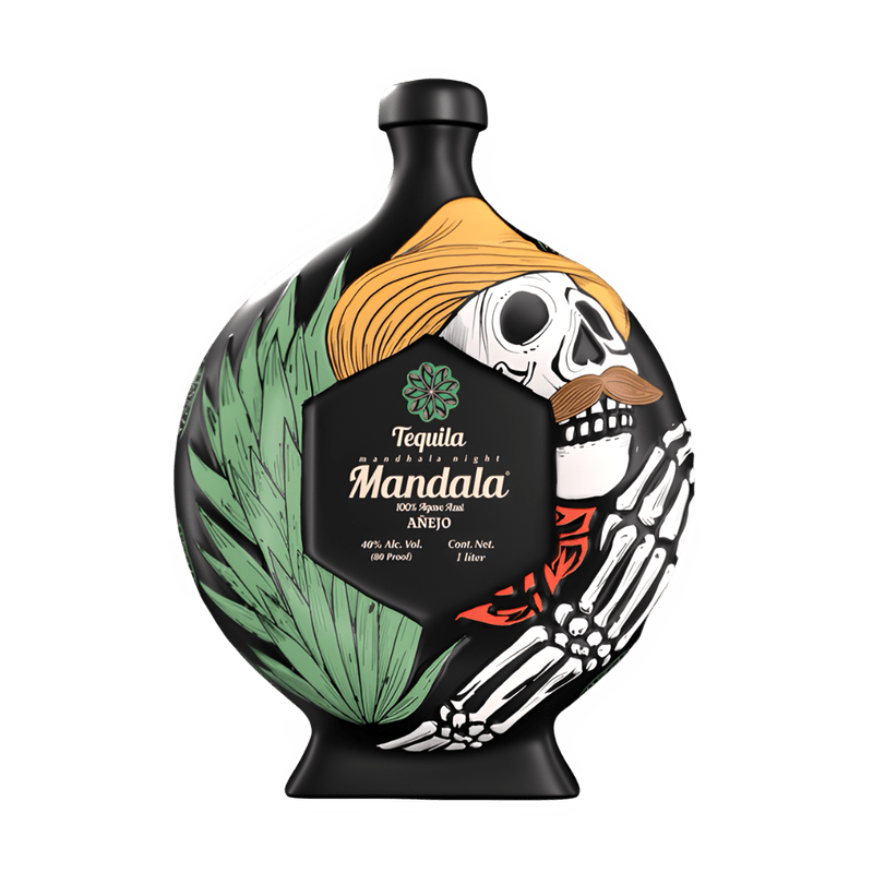 Tequila Mandala Dia de los Muertos 2025 El Jimador Añejo Tequila - ForTequilaLovers.com