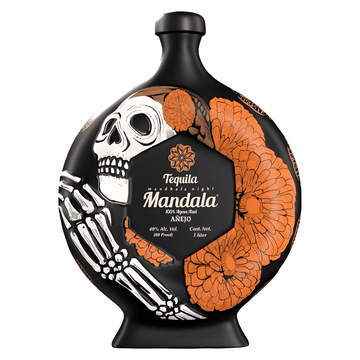 Tequila Mandala Dia de los Muertos 2025 La Catrina Añejo Tequila - ForTequilaLovers.com