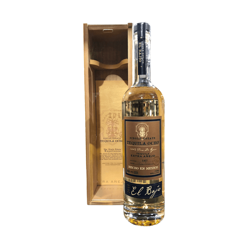Tequila Ocho Extra Anejo El Bajio Single Estate 2019 - ForTequilaLovers.com