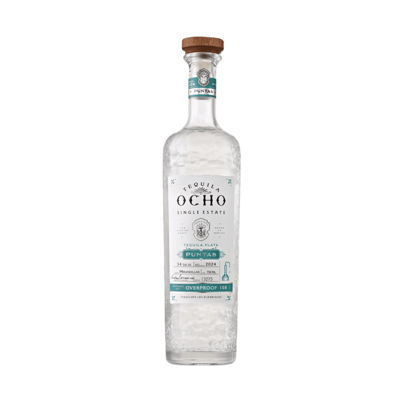 Tequila Ocho Plata 'Puntas' 108 Proof 2024 Edition - ForTequilaLovers.com