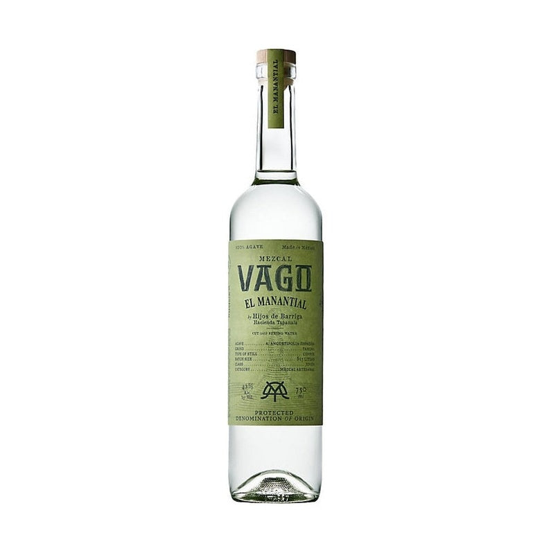 Vago Mezcal El Manantial By Hijos De Barriga 86 - ForTequilaLovers.com