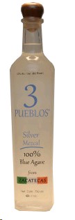 3 Pueblos Mezcal Silver (750ml)