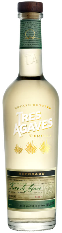 Tres Agaves Tequila Reposado (750ml)